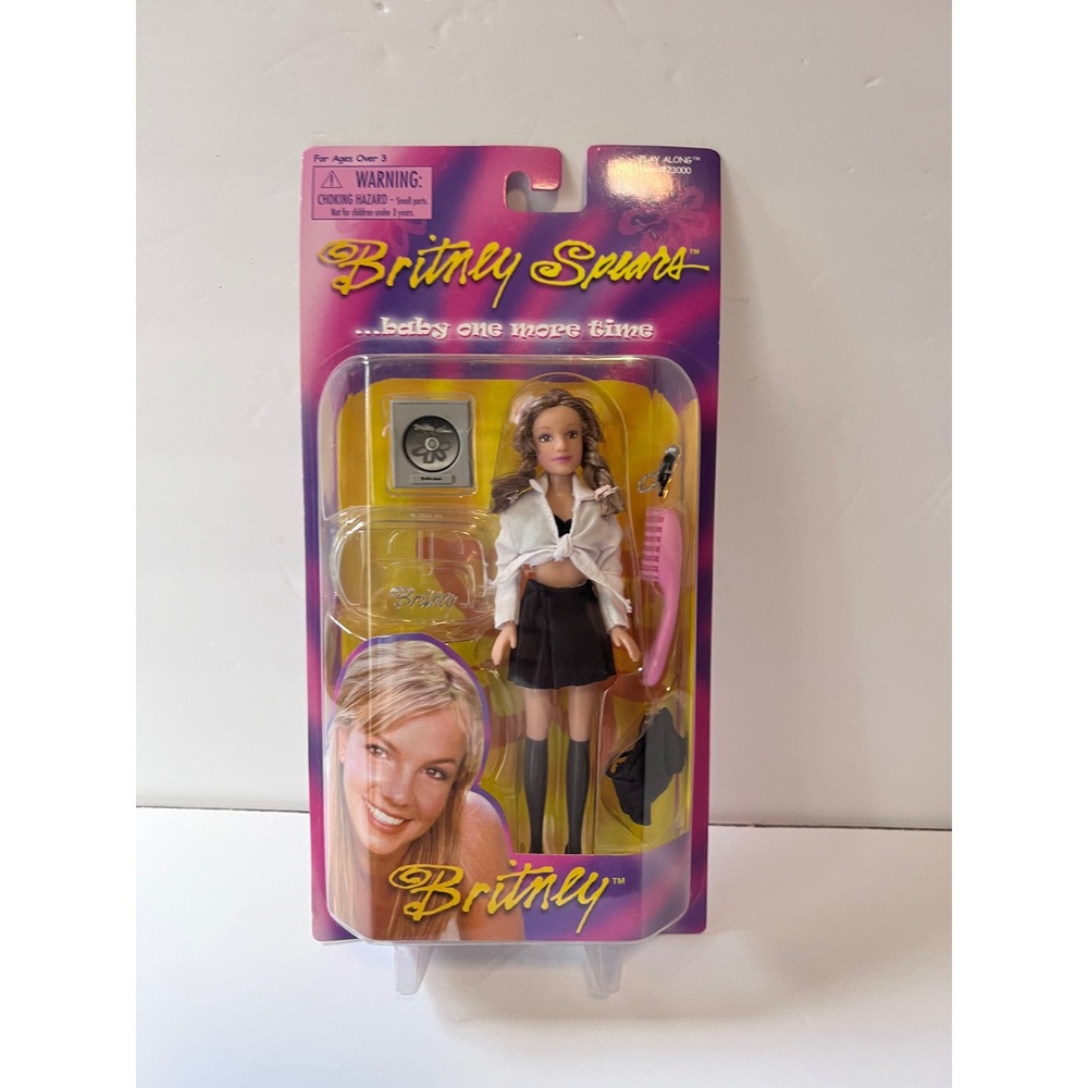Britney Spears Baby One More Time Doll 2000 Play Along Vintage 23000 New NIB